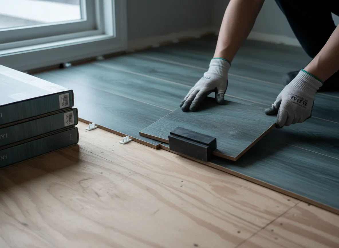 Luxury Vinyl Plank Installation company in Park City, KS